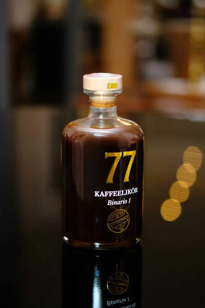 Kaffeelikör aus dem Kaffeehaus St. Gallen